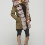 Зимняя парка Mila Nova П-27стандарт хаки