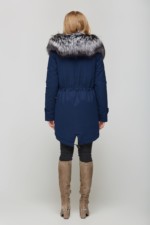 Зимняя парка Mila Nova П-21 синий — изображение 2
