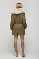 Зимова парка Mila Nova П-22 хакі - Зображення 7