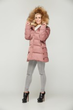 Зимний пуховик Mila Nova К-38 фреза