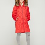 Зимний пуховик Mila Nova К-55 красный