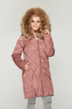 Зимний пуховик Mila Nova К-55 фреза — изображение 3