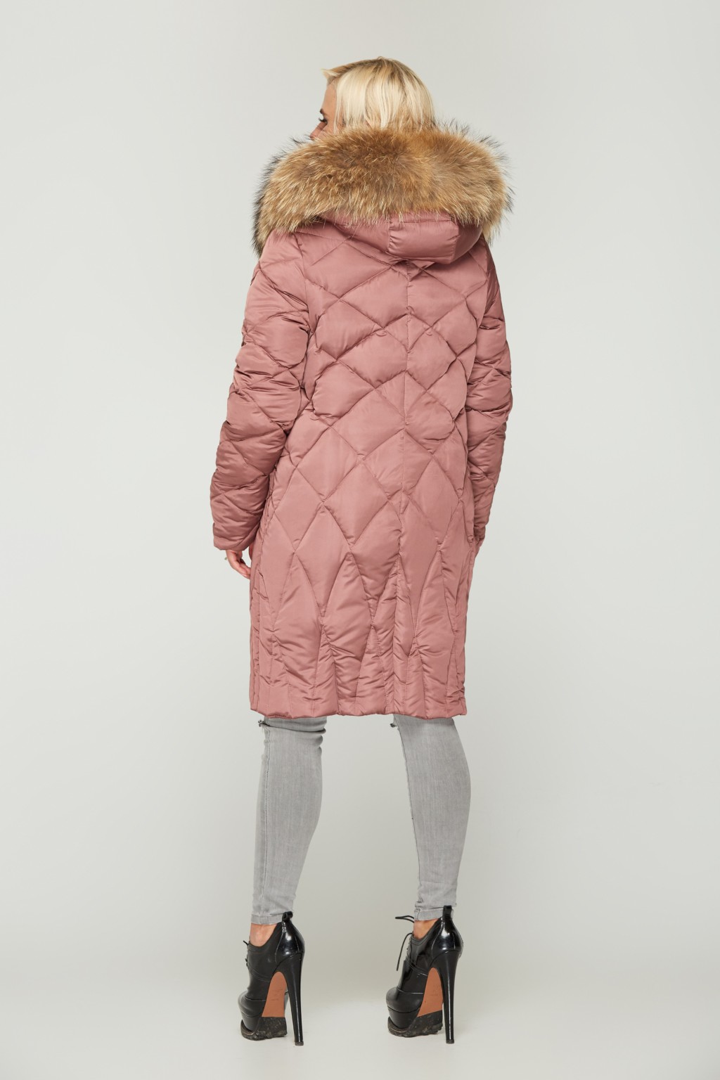 Зимний пуховик Mila Nova К-55 фреза — изображение 2