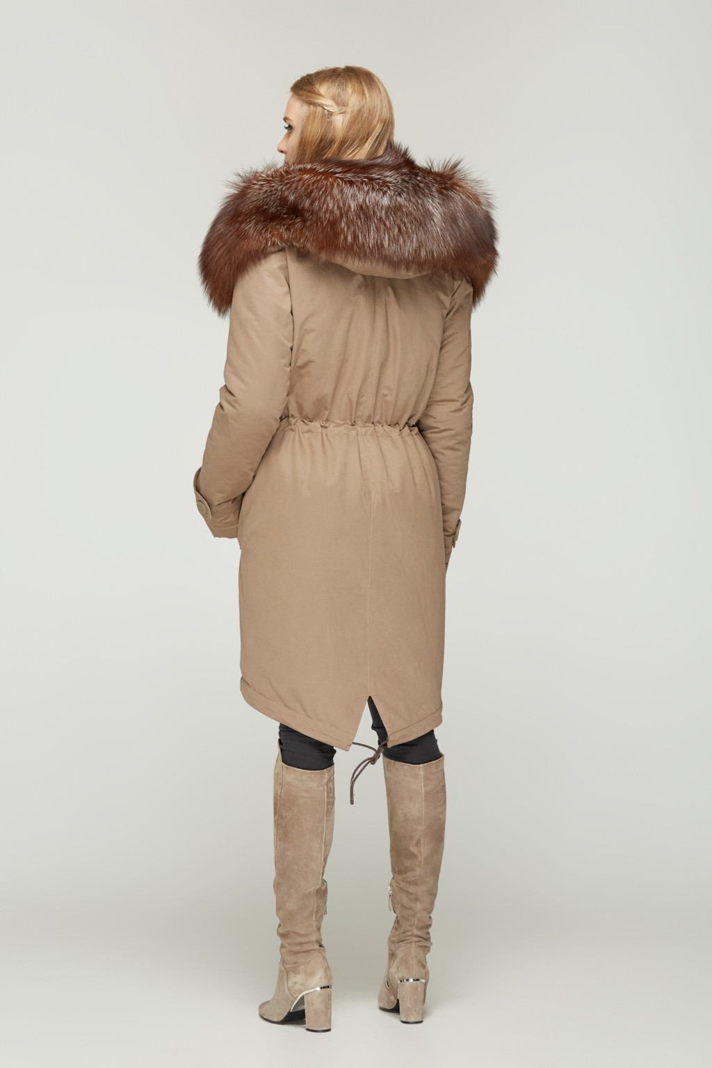 Зимняя парка Mila Nova П-21д капучино — изображение 3