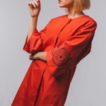 Демисезонный Плащ Mila Nova А-12пл коралл