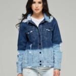 Джинсовая куртка Mila Nova Q-2 синий