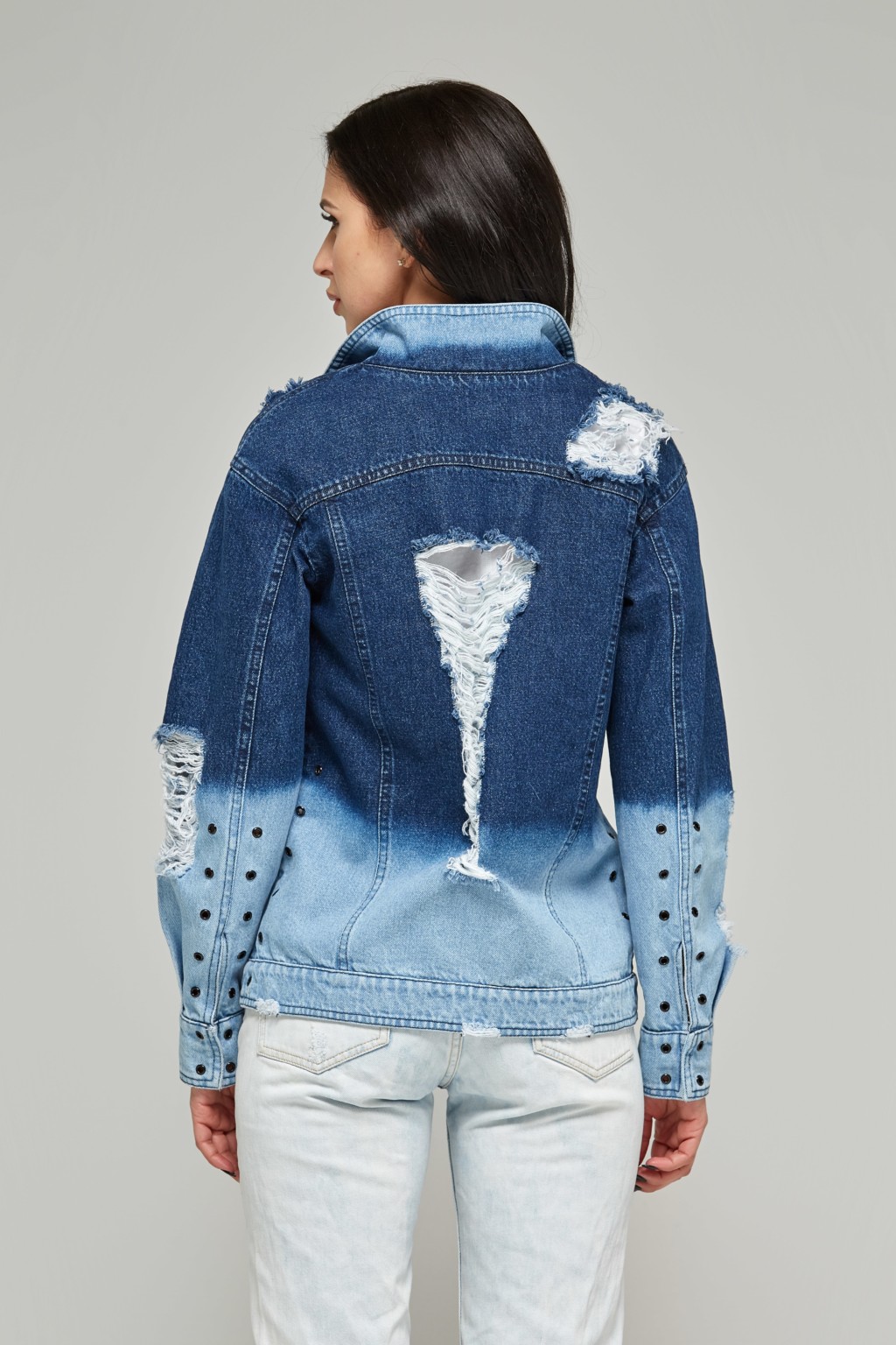 Джинсовая куртка Mila Nova Q-2 синий — изображение 2