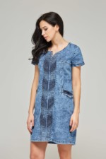 Летнее Платье Mila Nova Ф-56 синий — изображение 3