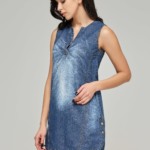 Летнее Платье Mila Nova Ф-28 голубой