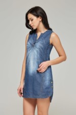 Летнее Платье Mila Nova Ф-28 голубой