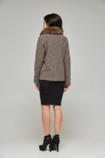 Демисезонное пальто Mila Nova ПВ-48 капучино — изображение 3