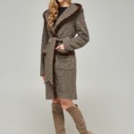 Демисезонное пальто Mila Nova ПВ-49 капучино