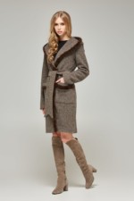 Демисезонное пальто Mila Nova ПВ-49 капучино