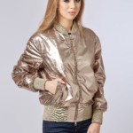 Демисезонная куртка Mila Nova К-73 золото