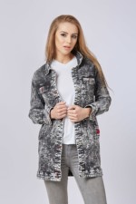 Джинсовая куртка Mila Nova Q-31 черный