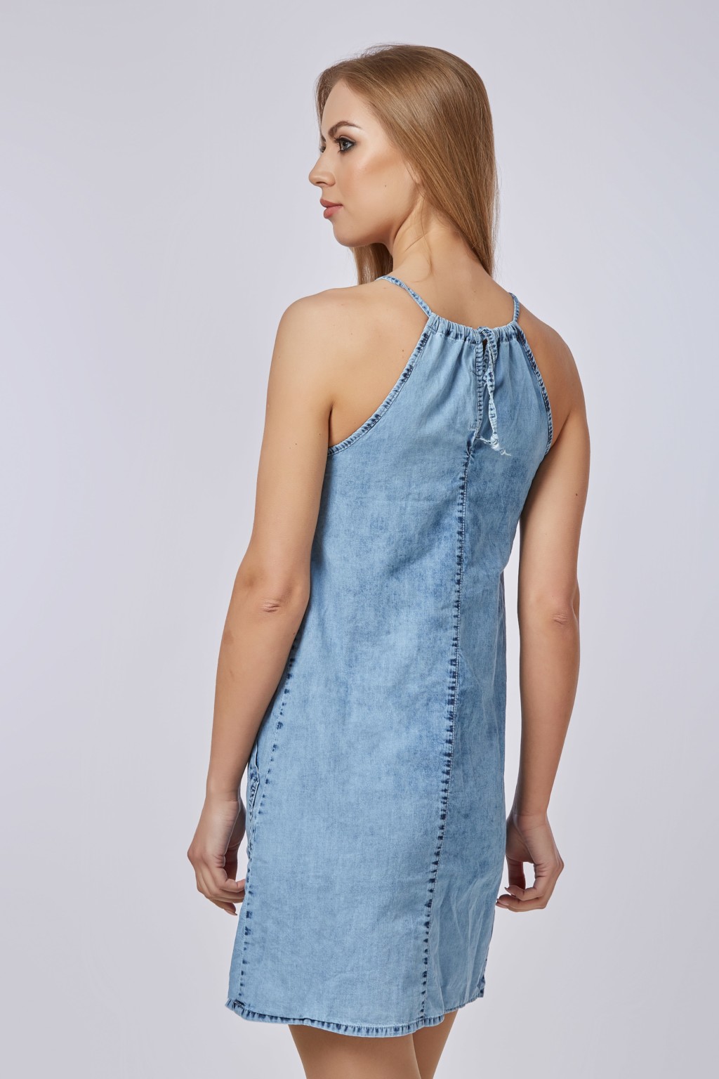 Летнее Платье Mila Nova Ф-30 синий — изображение 2