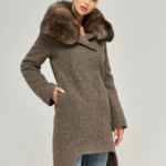 Зимнее пальто Mila Nova ПВ-59 капучино