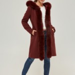 Зимняя парка Mila Nova ПВ-71 бордо