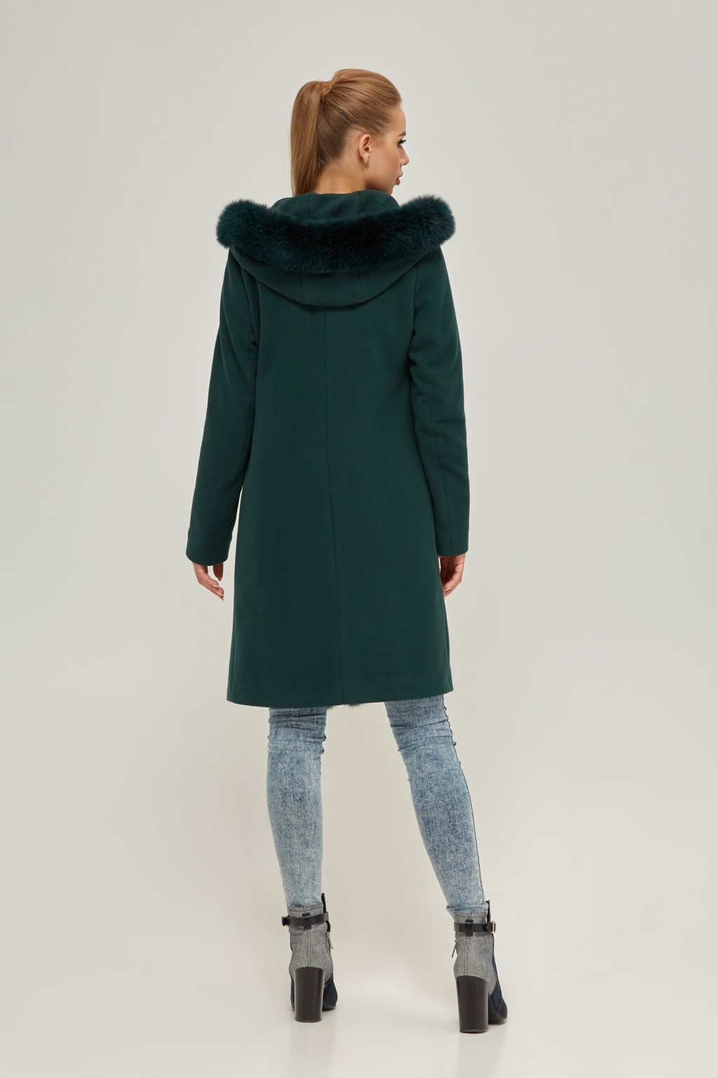 Зимняя парка Mila Nova ПВ-71 зеленый — изображение 4