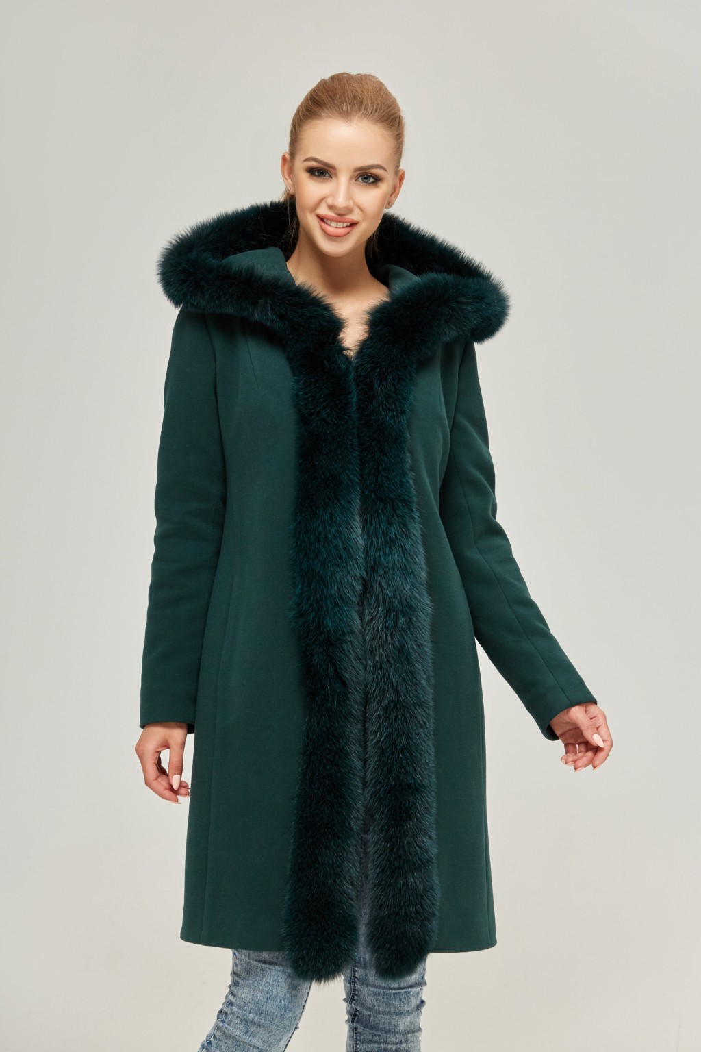 Зимняя парка Mila Nova ПВ-71 зеленый — изображение 1