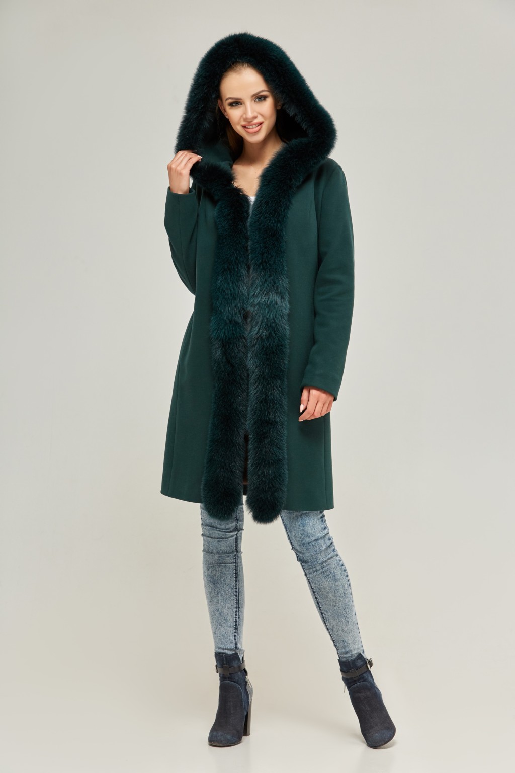 Зимняя парка Mila Nova ПВ-71 зеленый — изображение 3