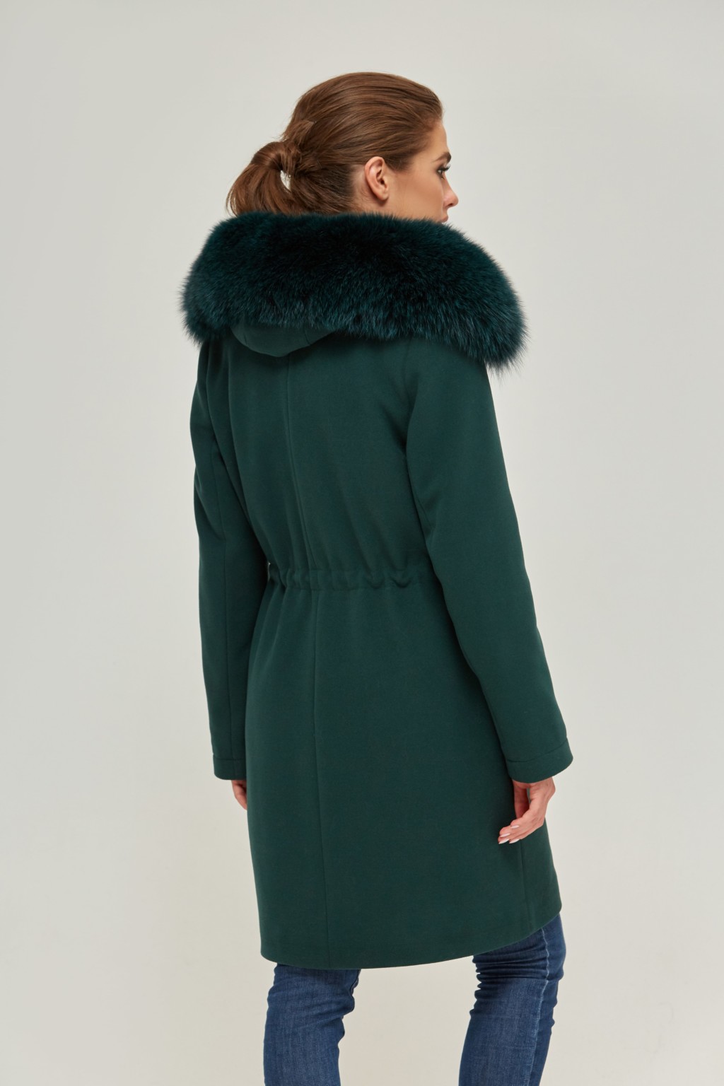 Зимняя парка Mila Nova П-58 зеленый — изображение 2