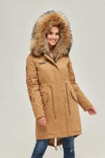 Зимняя парка Mila Nova П-63 кемел — изображение 4