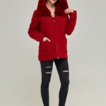 Зимнее пальто Mila Nova ПВ-74кор красный