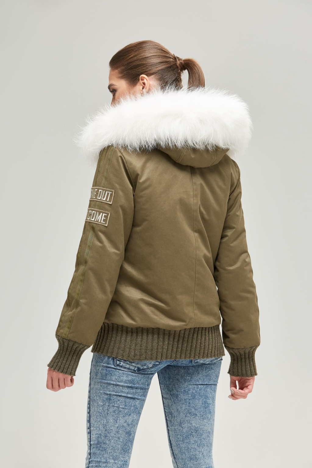 Зимова парка Mila Nova П-78 хакі - Зображення 2