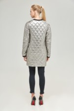 Демисезонная куртка Mila Nova К-60 Платина — изображение 3