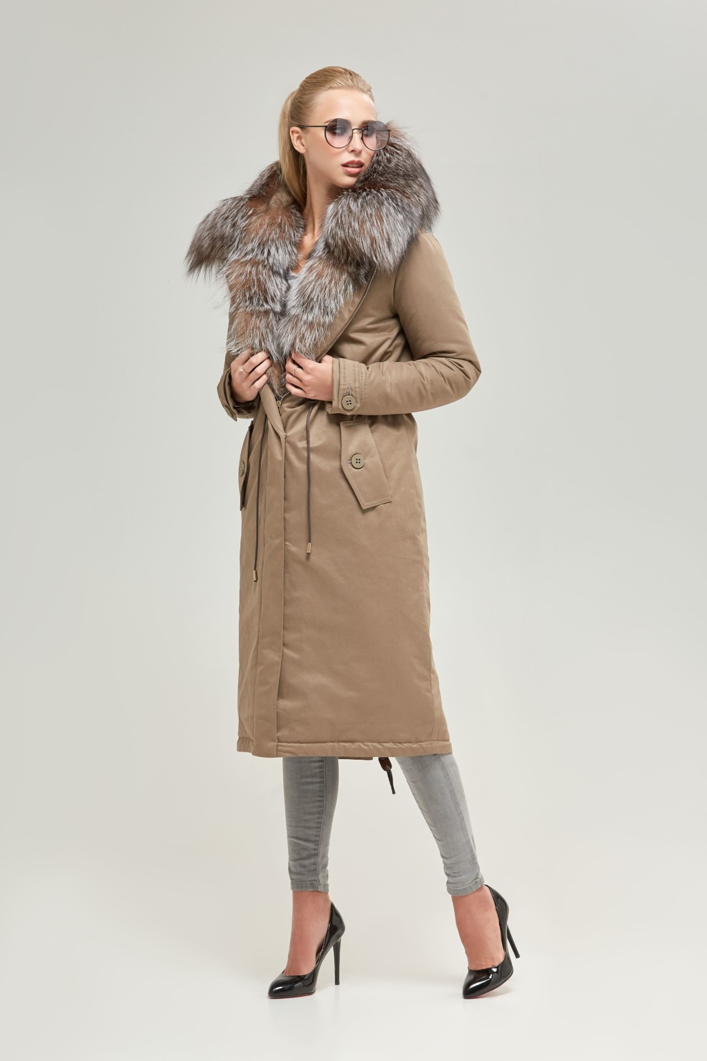 Зимняя парка Mila Nova П-76 капучино — изображение 3