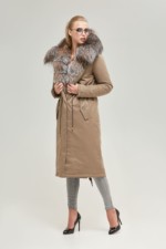 Зимняя парка Mila Nova П-76 капучино — изображение 3