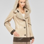 Зимова дублянка Mila Nova Д-73 бежевий