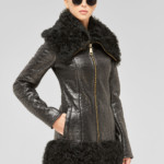 Зимняя Дубленка Mila Nova Д-4 черный