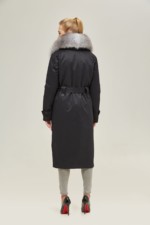Зимнее пальто Mila Nova П-86д черный — изображение 2