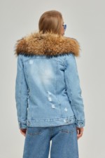 Зимняя парка Mila Nova П-56 синий — изображение 4