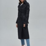 Демисезонный тренч Mila Nova Q-44 черный