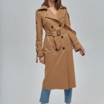 Демисезонный тренч Mila Nova Q-44 кемел