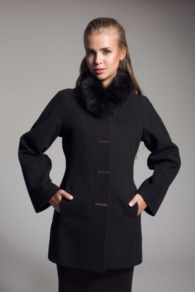 Зимове пальто Mila Nova З-37 чорний