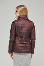 Демисезонная куртка Mila Nova К-63х бордо — изображение 2