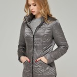 Демисезонная куртка Mila Nova К-63х серая