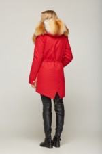 Зимняя Парка Mila Nova П-41ех красный — изображение 3