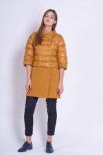 Демисезонная куртка Mila Nova К-4в горчица — изображение 3