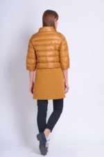 Демисезонная куртка Mila Nova К-4в горчица — изображение 2
