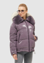 Зимняя куртка Mila Nova К-104 сирень