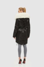 Зимняя парка Mila Nova П-93 черный — изображение 5