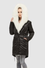 Зимняя парка Mila Nova П-93 черный — изображение 2