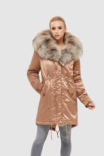 Зимовая парка Mila Nova П-96єх капучино