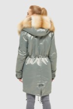 Зимняя парка Mila Nova П-96ех бирюза — изображение 2