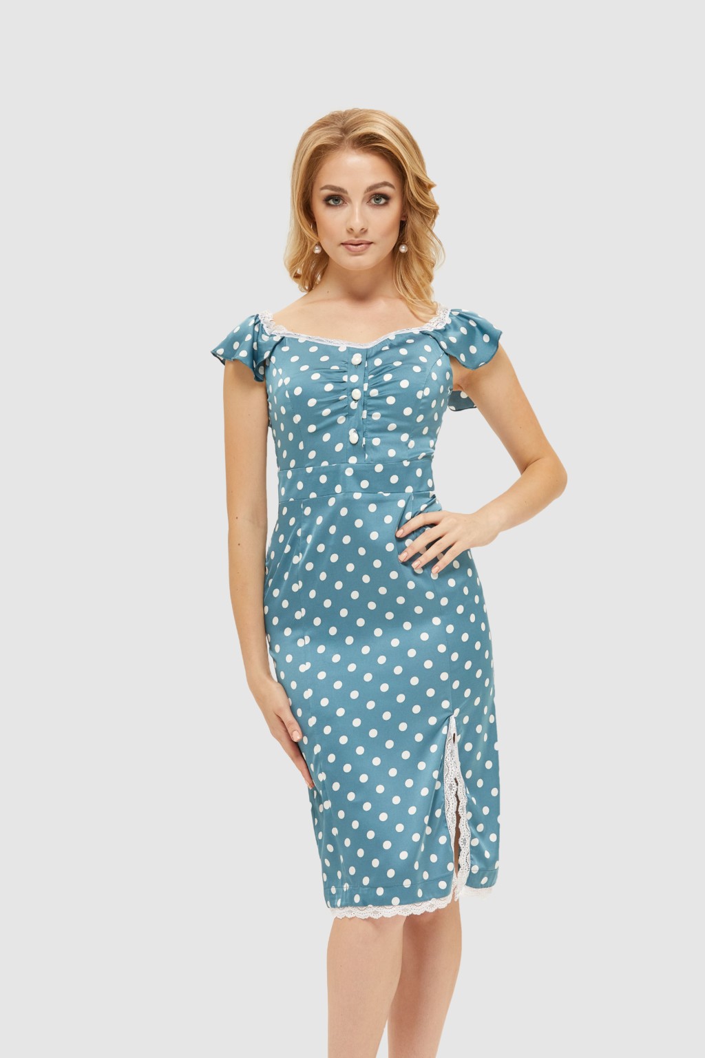 Летнее платье Mila Nova Ф-111 бирюза — изображение 1